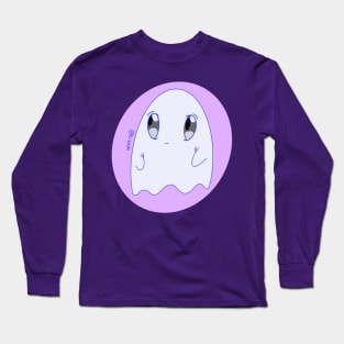 Uninterested Ghostie Long Sleeve T-Shirt